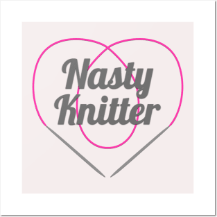 Nasty Knitter Posters and Art
